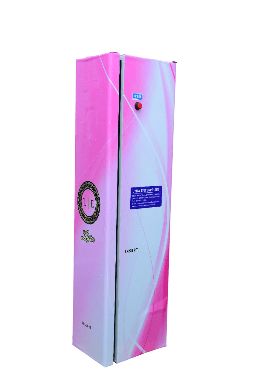 Push Button Sanitary Napkin Vending Machine